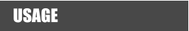 USAGE